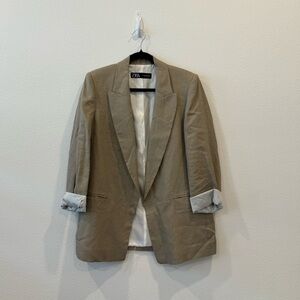 Zara Linen Blazer